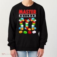 Master Builder Blocks Brick Funny Toys Women's Sweatshirt thumb 0