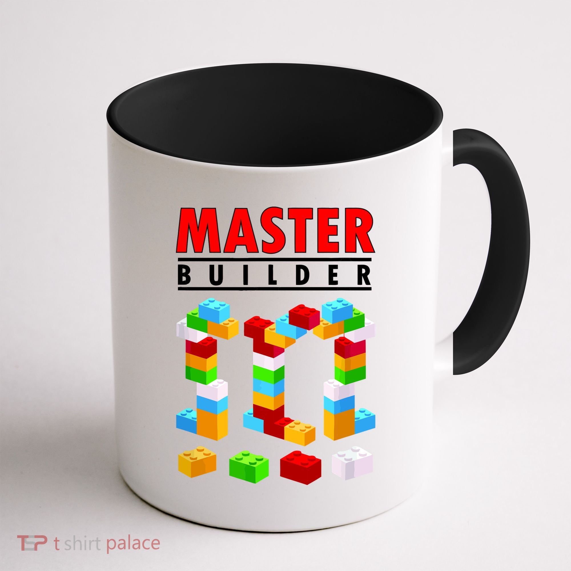 Master Builder Blocks Brick Funny Toys Coffee Mug