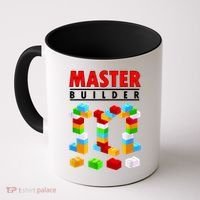 Master Builder Blocks Brick Funny Toys Coffee Mug thumb 0