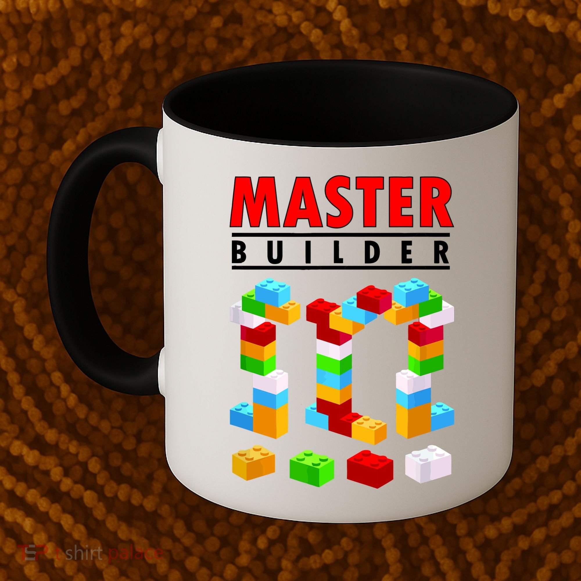 Master Builder Blocks Brick Funny Toys Coffee Mug