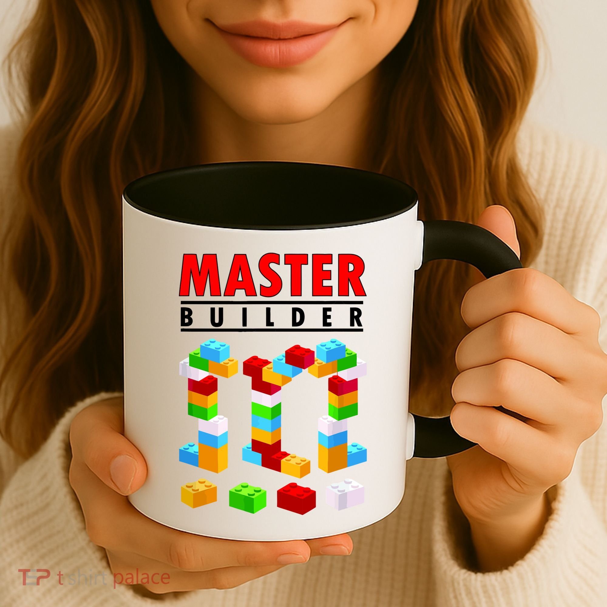 Master Builder Blocks Brick Funny Toys Coffee Mug