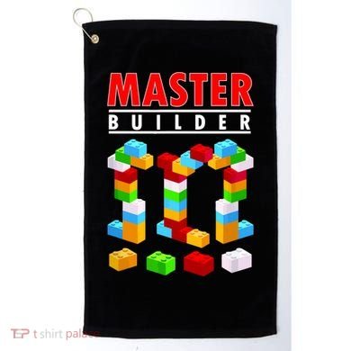 Master Builder Blocks Brick Funny Toys Golf Towel