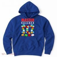 Master Builder Blocks Brick Funny Toys Hoodie thumb 0