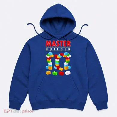 Master Builder Blocks Brick Funny Toys Hoodie