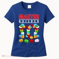 Master Builder Blocks Brick Funny Toys Women's T-Shirt thumb 0