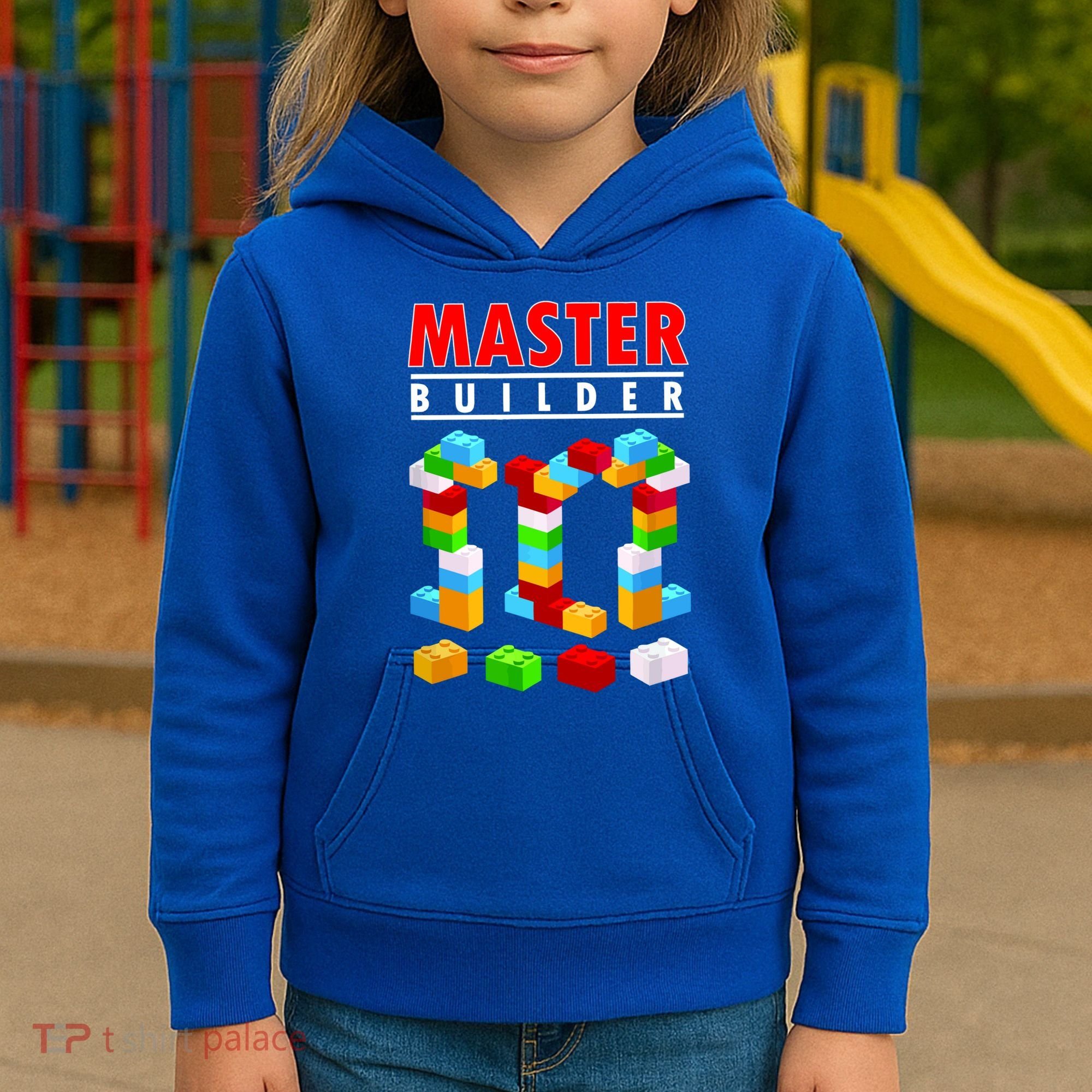 Master Builder Blocks Brick Funny Toys Kids Hoodie