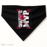 MVP Baseball Batter USA-Made Doggie Bandana thumb 0