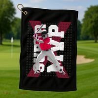 MVP Baseball Batter Golf Towel thumb 1