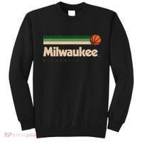 Milwaukee Basketball BBall City Wisconsin Retro Milwaukee Sweatshirt thumb 0