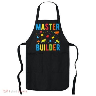Master Builder Building Blocks Brick Builder Apron