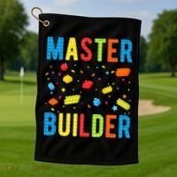 Master Builder Building Blocks Brick Builder Golf Towel thumb 1