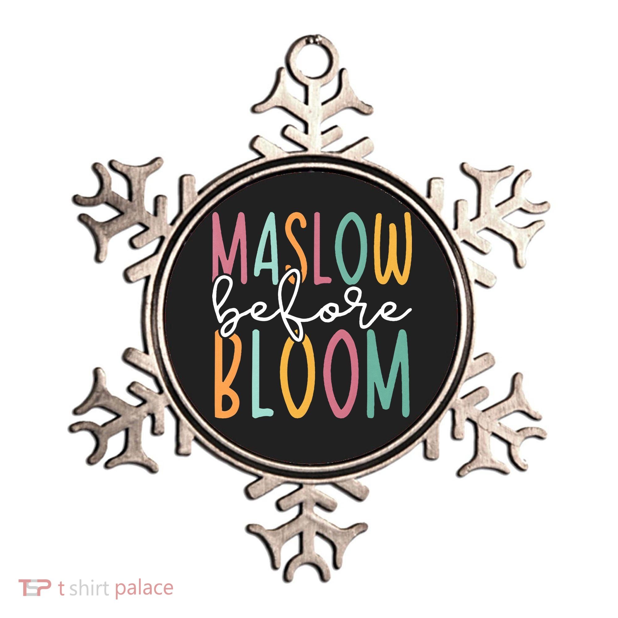 Maslow Before Bloom SPED Teacher School Psychologist Psych Ornament