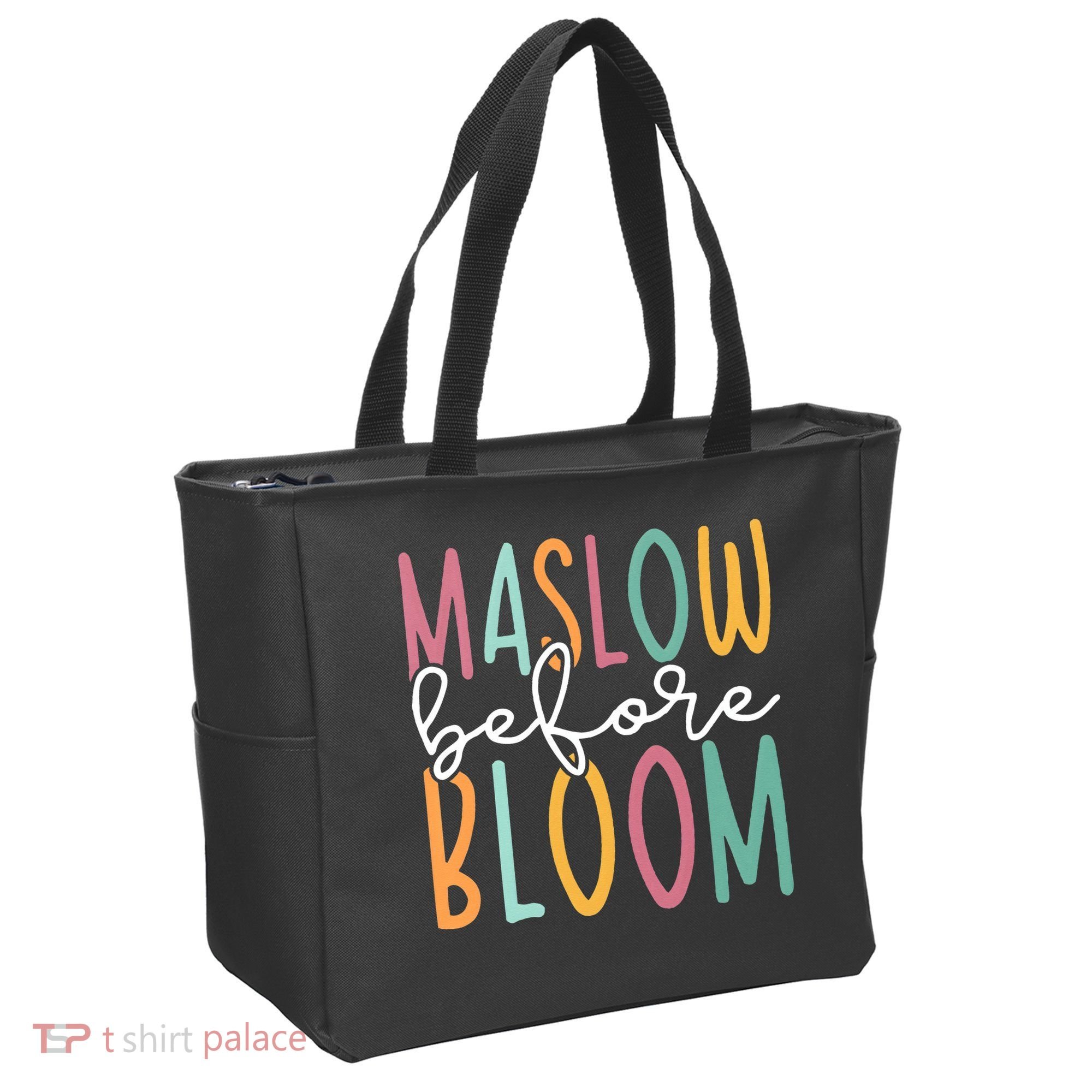 Maslow Before Bloom SPED Teacher School Psychologist Psych Tote Bag