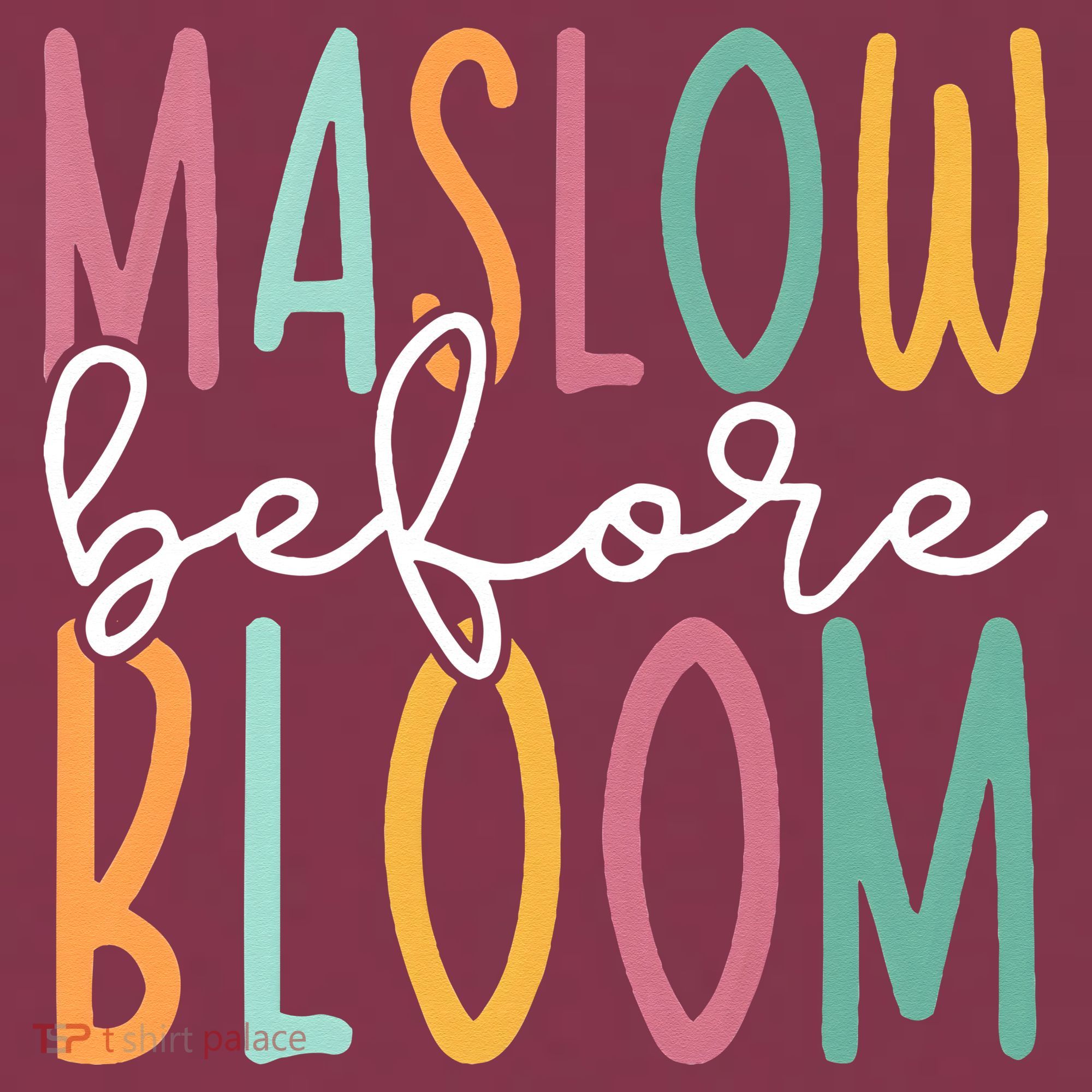 Maslow Before Bloom SPED Teacher School Psychologist Psych 16oz Travel Tumbler