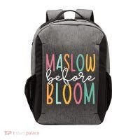 Maslow Before Bloom SPED Teacher School Psychologist Psych Vector Backpack thumb 0