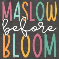 Maslow Before Bloom SPED Teacher School Psychologist Psych Vector Backpack thumb 2
