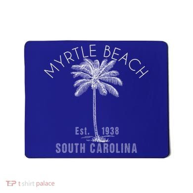 Myrtle Beach Beach Design / Palm Tree Illustration Gift Cool Gift Mousepad