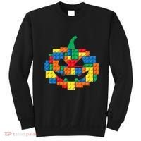 Master Builder Building Blocks Pumpkin Halloween Sweatshirt thumb 0