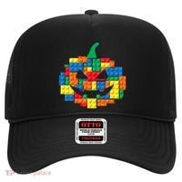 Master Builder Building Blocks Pumpkin Halloween Hat thumb 0
