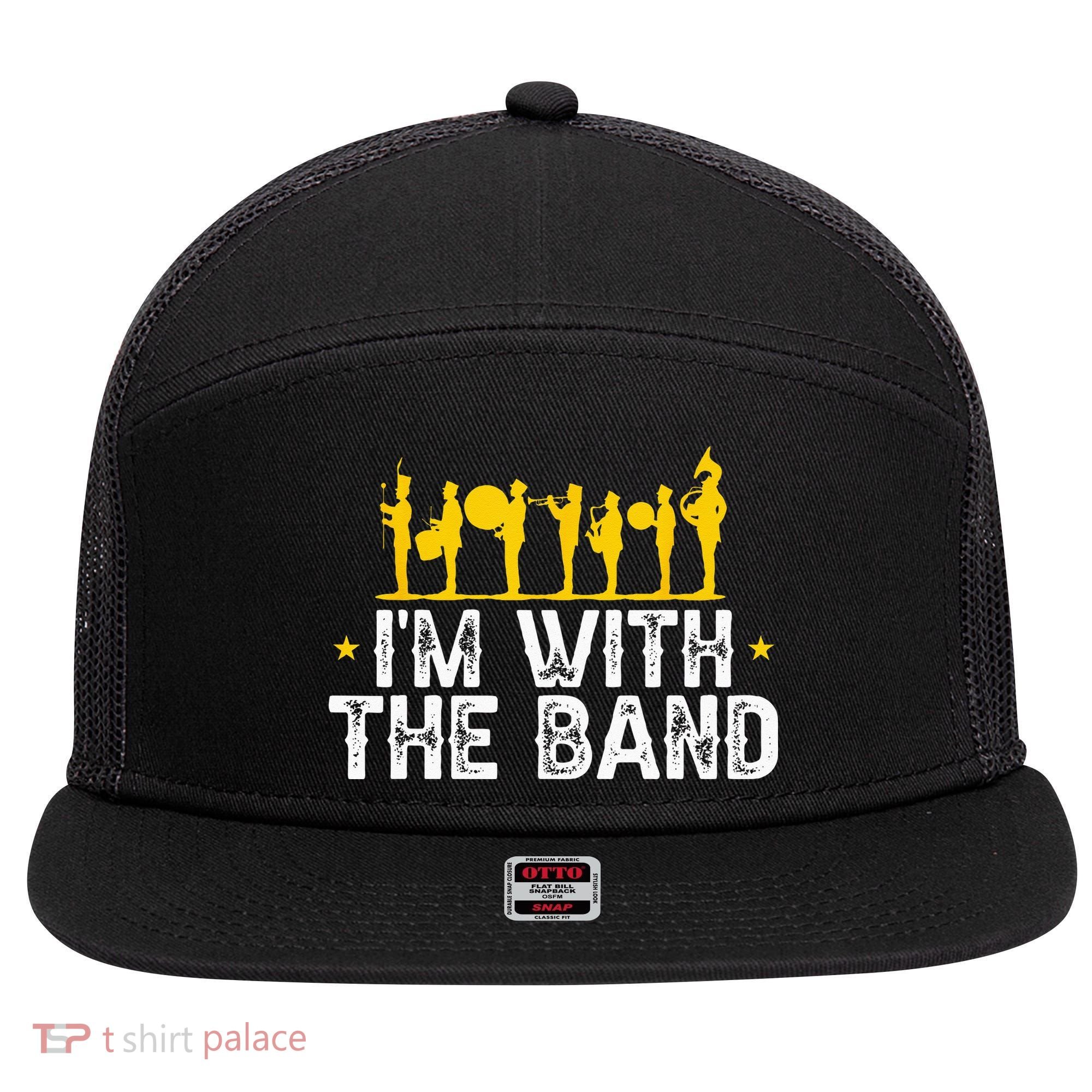 Marching Band Band Life IM With 7 Panel Mesh Trucker Snapback Hat