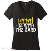 Marching Band Band Life IM With Women's V-Neck T-Shirt thumb 0