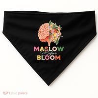 Maslow Before Bloom Psychology Basic Human Needs SPED USA-Made Doggie Bandana thumb 0