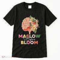 Maslow Before Bloom Psychology Basic Human Needs SPED Tall T-Shirt thumb 0
