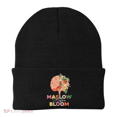 Maslow Before Bloom Psychology Basic Human Needs SPED Beanie