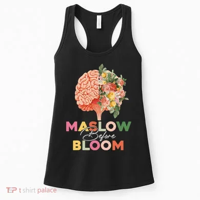 Maslow Before Bloom Psychology Basic Human Needs SPED Women's Tank Top
