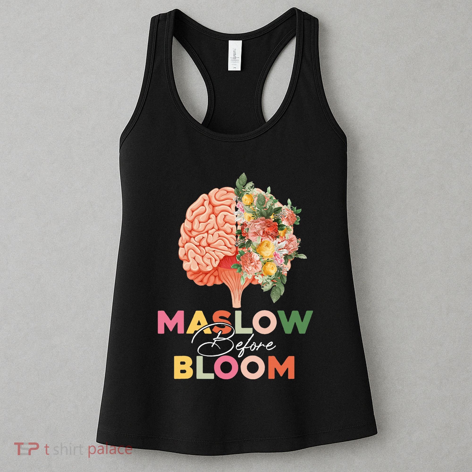 Maslow Before Bloom Psychology Basic Human Needs SPED Women's Tank Top