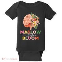 Maslow Before Bloom Psychology Basic Human Needs SPED Baby Bodysuit thumb 0