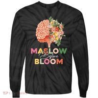 Maslow Before Bloom Psychology Basic Human Needs SPED Tie-Dye Long Sleeve Shirt thumb 0