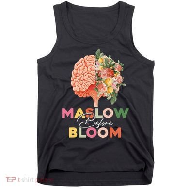 Maslow Before Bloom Psychology Basic Human Needs SPED Tank Top