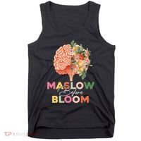Maslow Before Bloom Psychology Basic Human Needs SPED Tank Top thumb 0