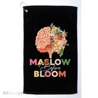 Maslow Before Bloom Psychology Basic Human Needs SPED Golf Towel thumb 0