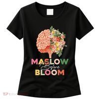 Maslow Before Bloom Psychology Basic Human Needs SPED Women's T-Shirt thumb 0
