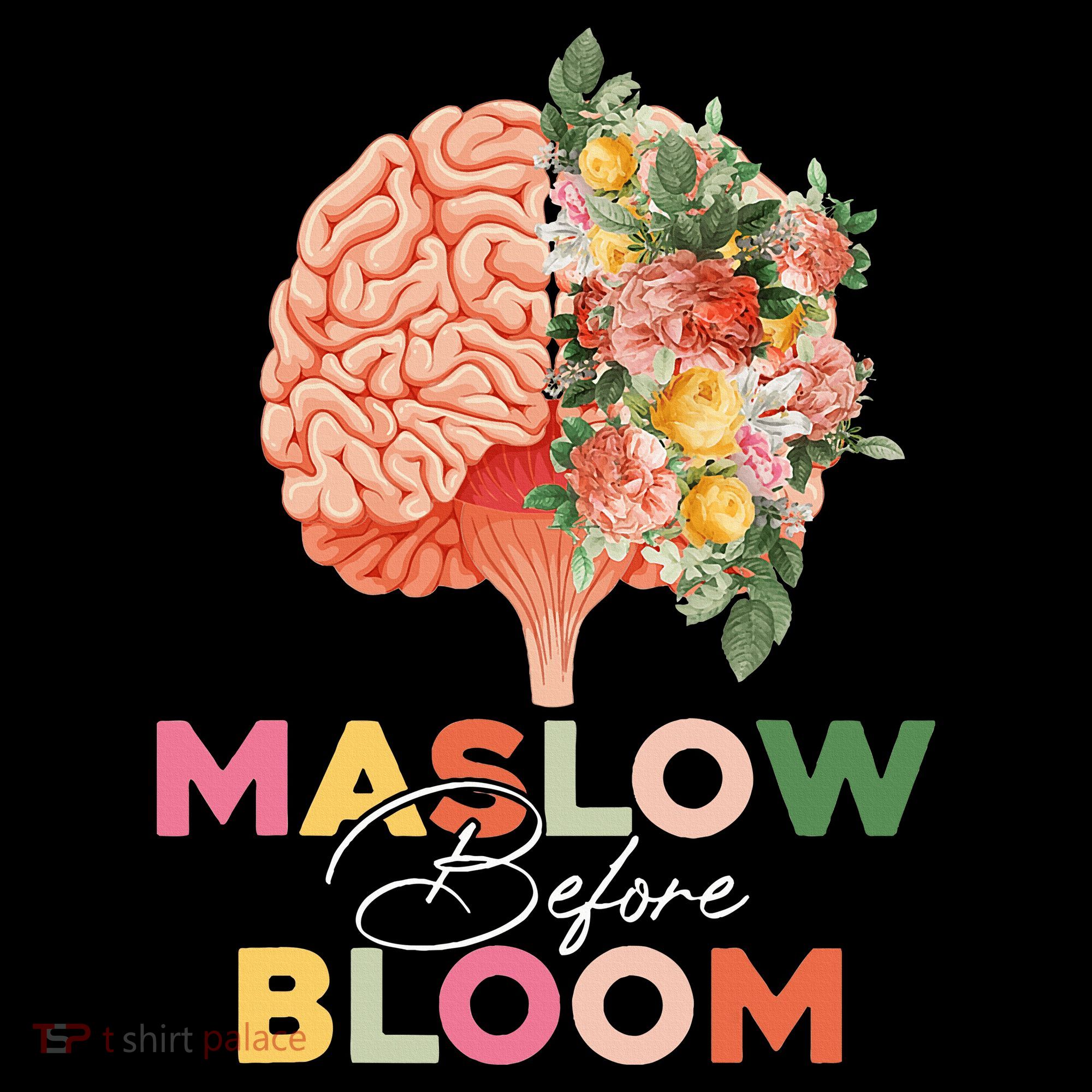 Maslow Before Bloom Psychology Basic Human Needs SPED Women's T-Shirt
