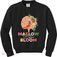 Maslow Before Bloom Psychology Basic Human Needs SPED Kids Sweatshirt thumb 0