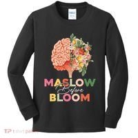 Maslow Before Bloom Psychology Basic Human Needs SPED Kids Long Sleeve Shirt thumb 0