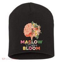 Maslow Before Bloom Psychology Basic Human Needs SPED Short Acrylic Beanie thumb 0