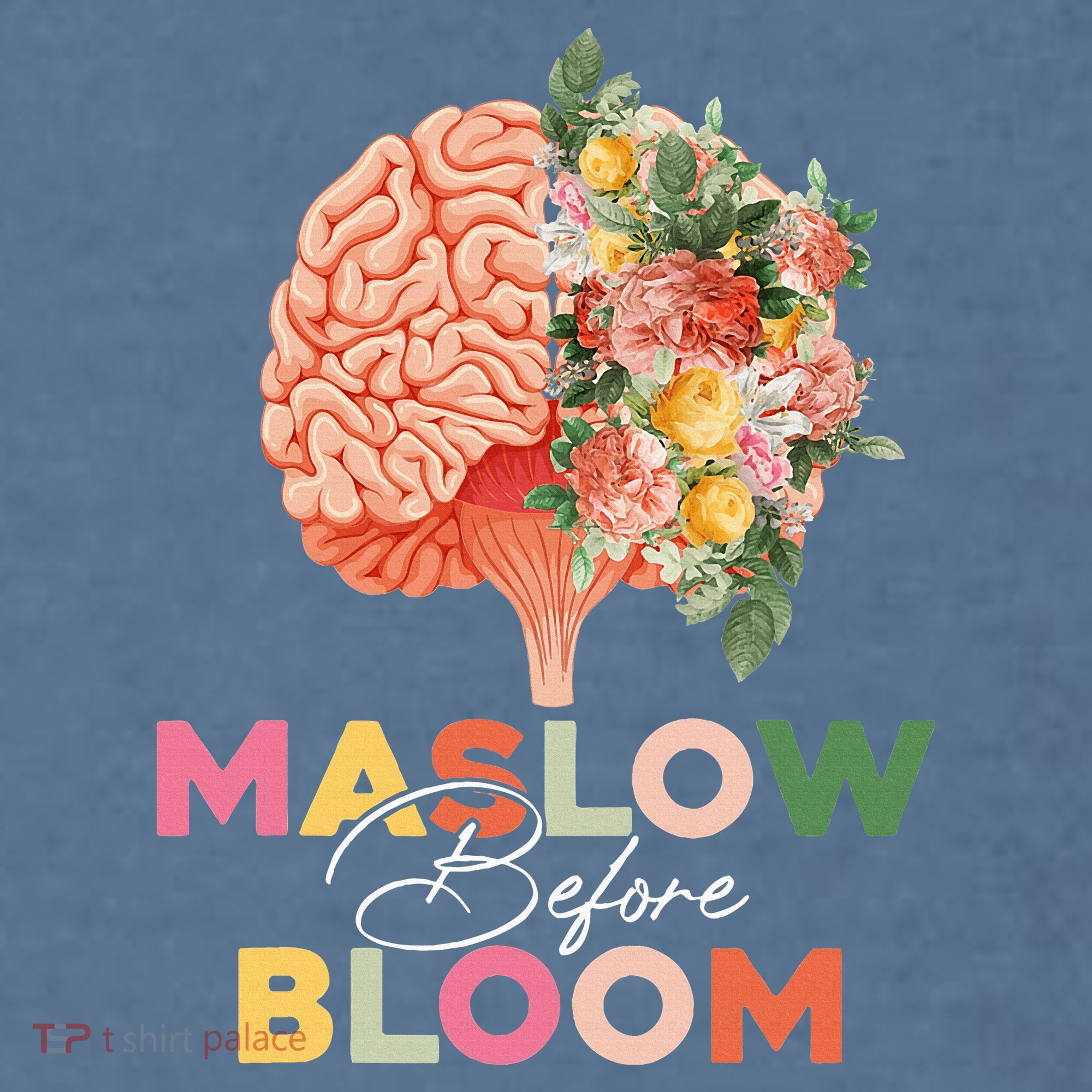 Maslow Before Bloom Psychology Basic Human Needs SPED Comfort Colors Garment-Dyed Hooded Sweatshirt
