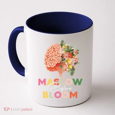 Maslow Before Bloom Psychology Basic Human Needs SPED Coffee Mug