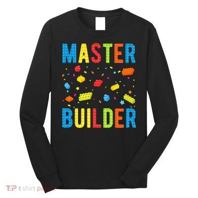 Master Builder Building Blocks Brick Builder Long Sleeve Shirt