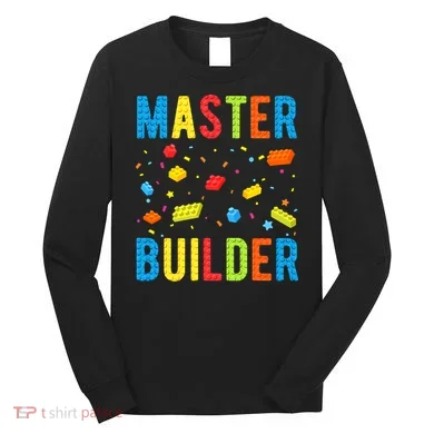 Master Builder Building Blocks Brick Builder Long Sleeve Shirt