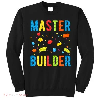 Master Builder Building Blocks Brick Builder Sweatshirt