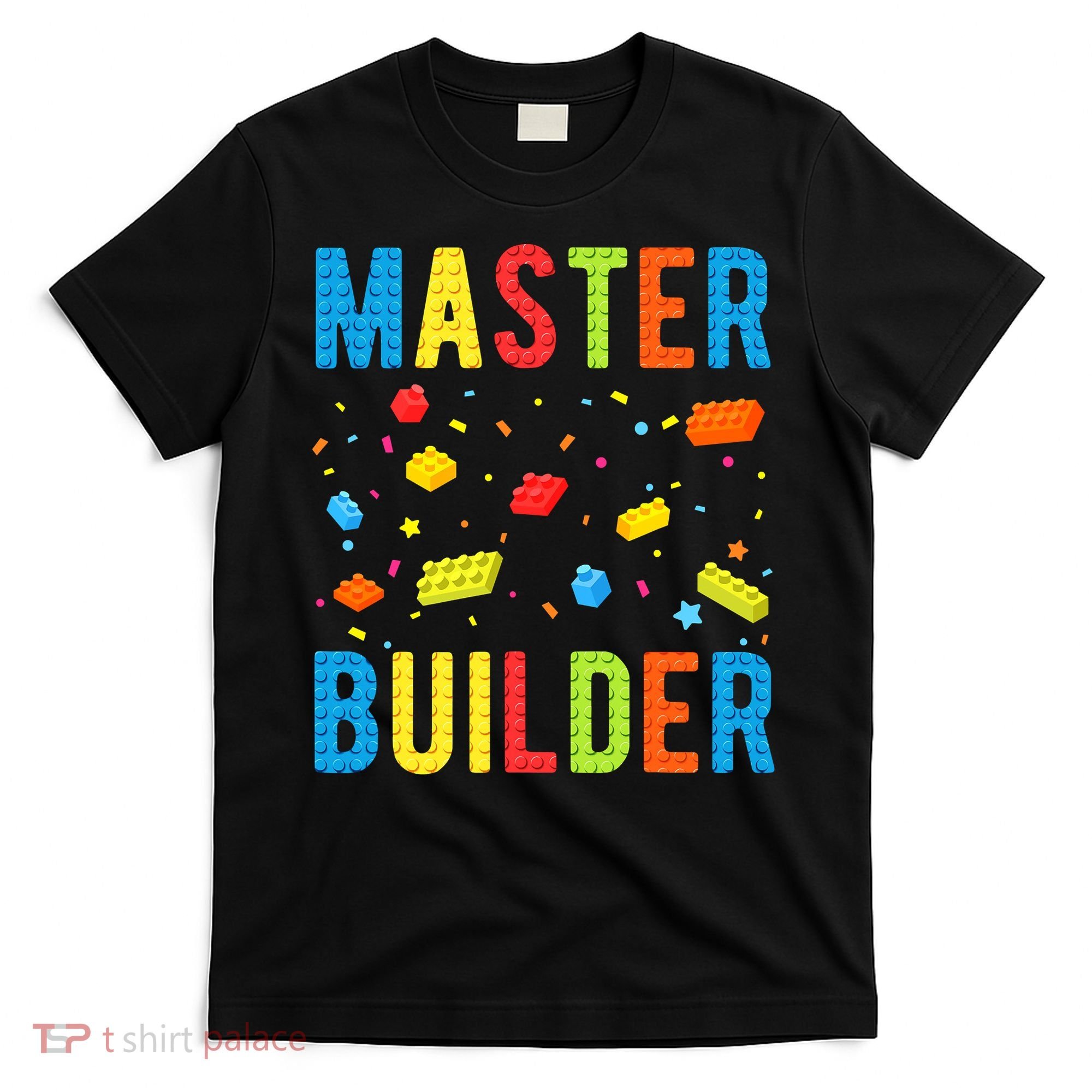 Master Builder Building Blocks Brick Builder T-Shirt