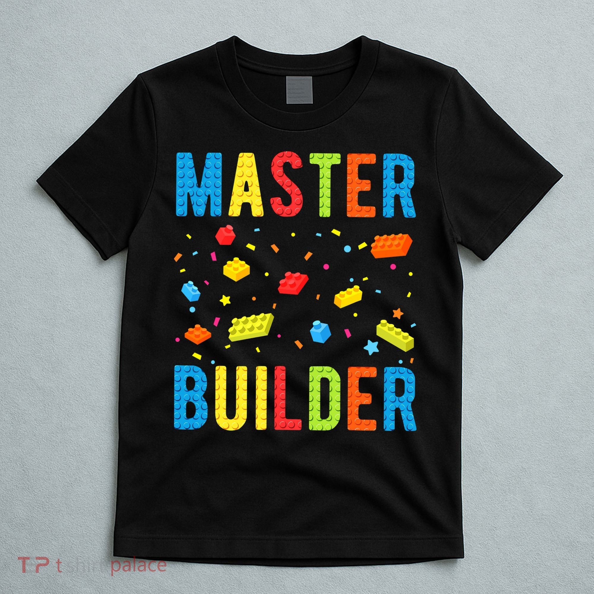 Master Builder Building Blocks Brick Builder T-Shirt