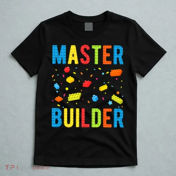 Master Builder Building Blocks Brick Builder T-Shirt