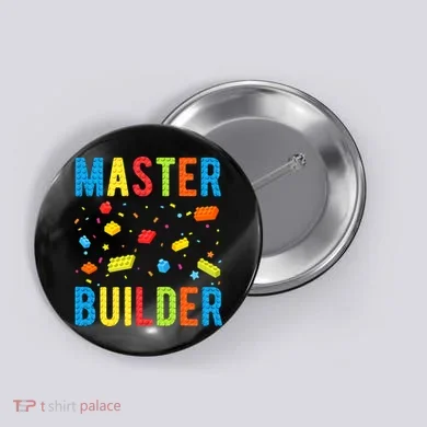 Master Builder Building Blocks Brick Builder Button