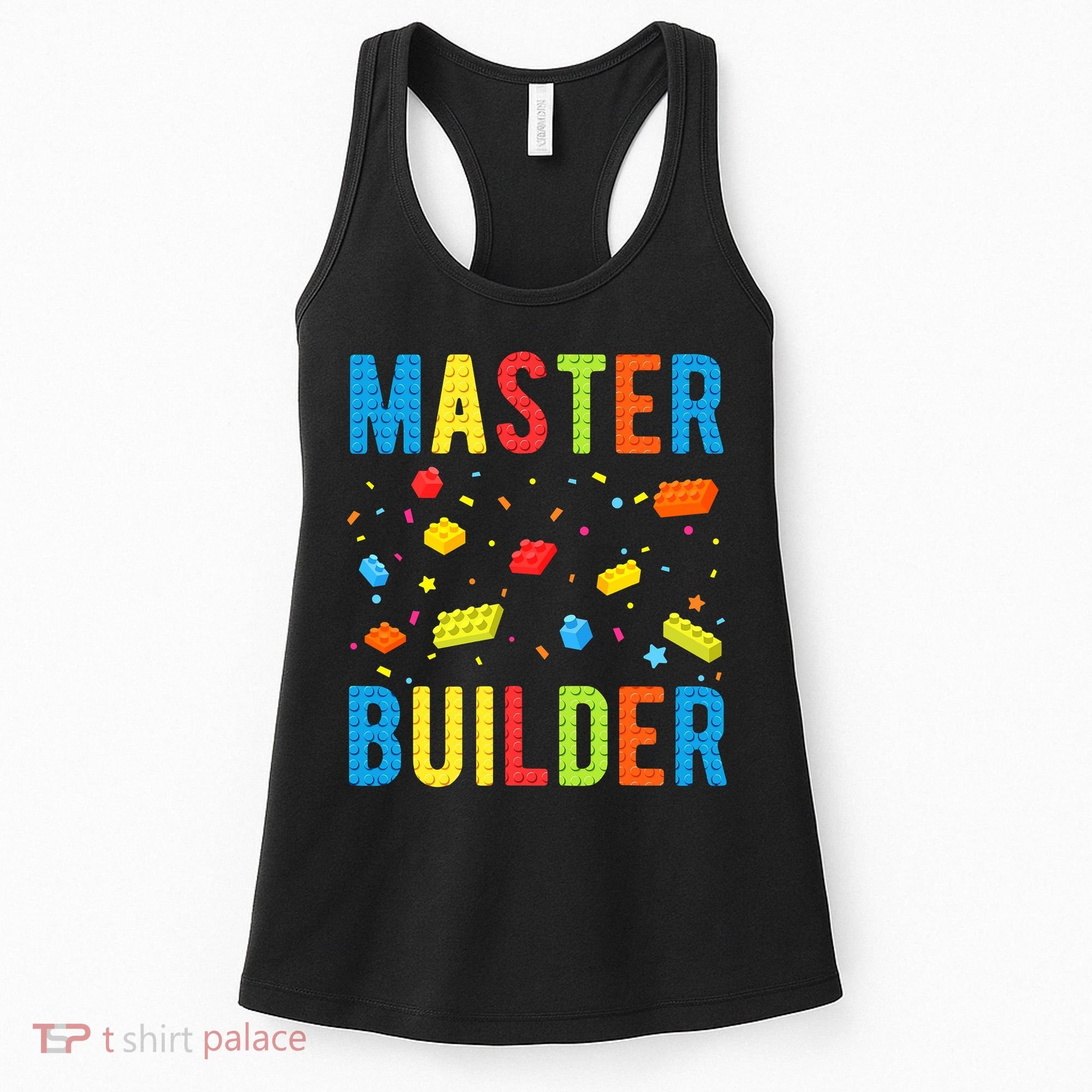 Master Builder Building Blocks Brick Builder Women's Tank Top